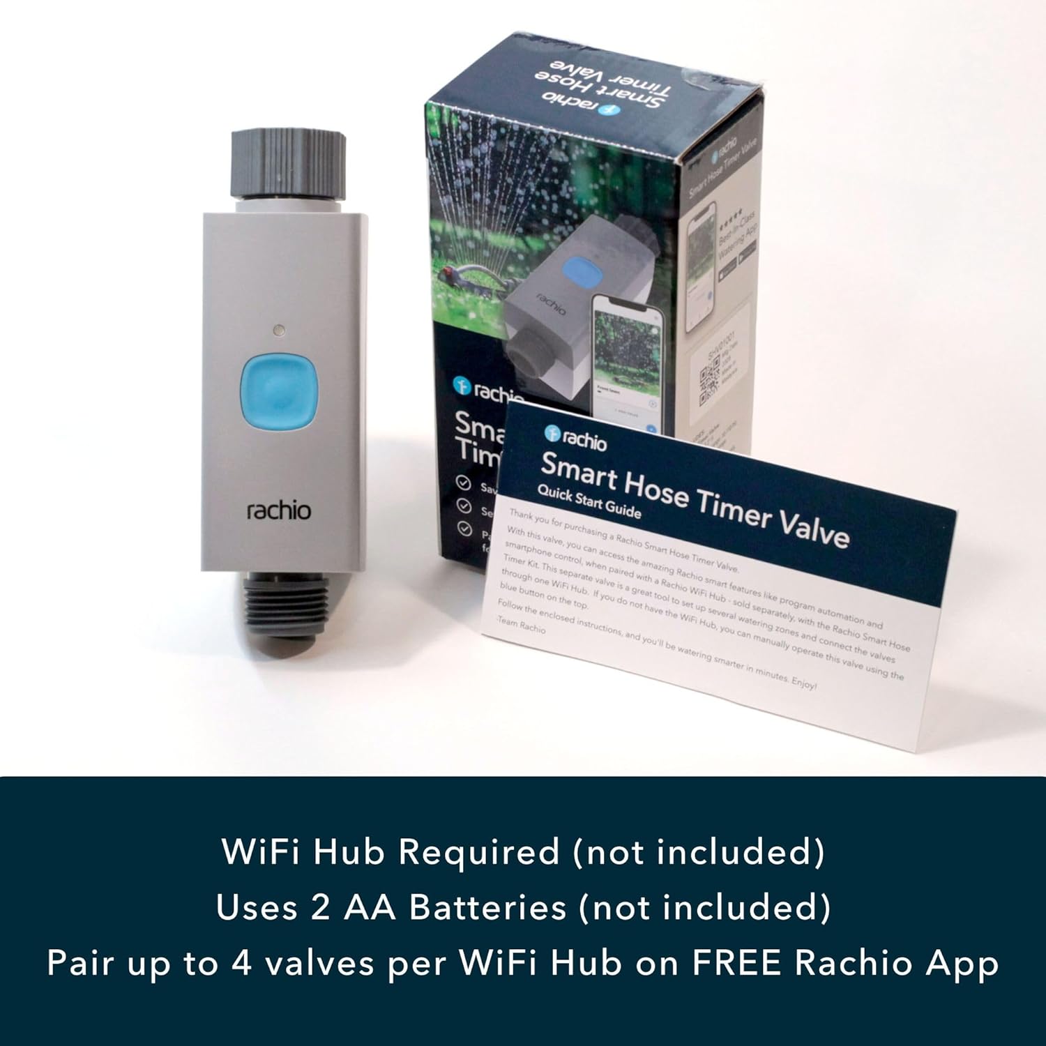 Smart Hose-Bib Timers Face-Off: Rachio Smart Hose Timer vs. Orbit B-hyve XD 4-Port vs. RAINPOINT WiFi vs. Meross